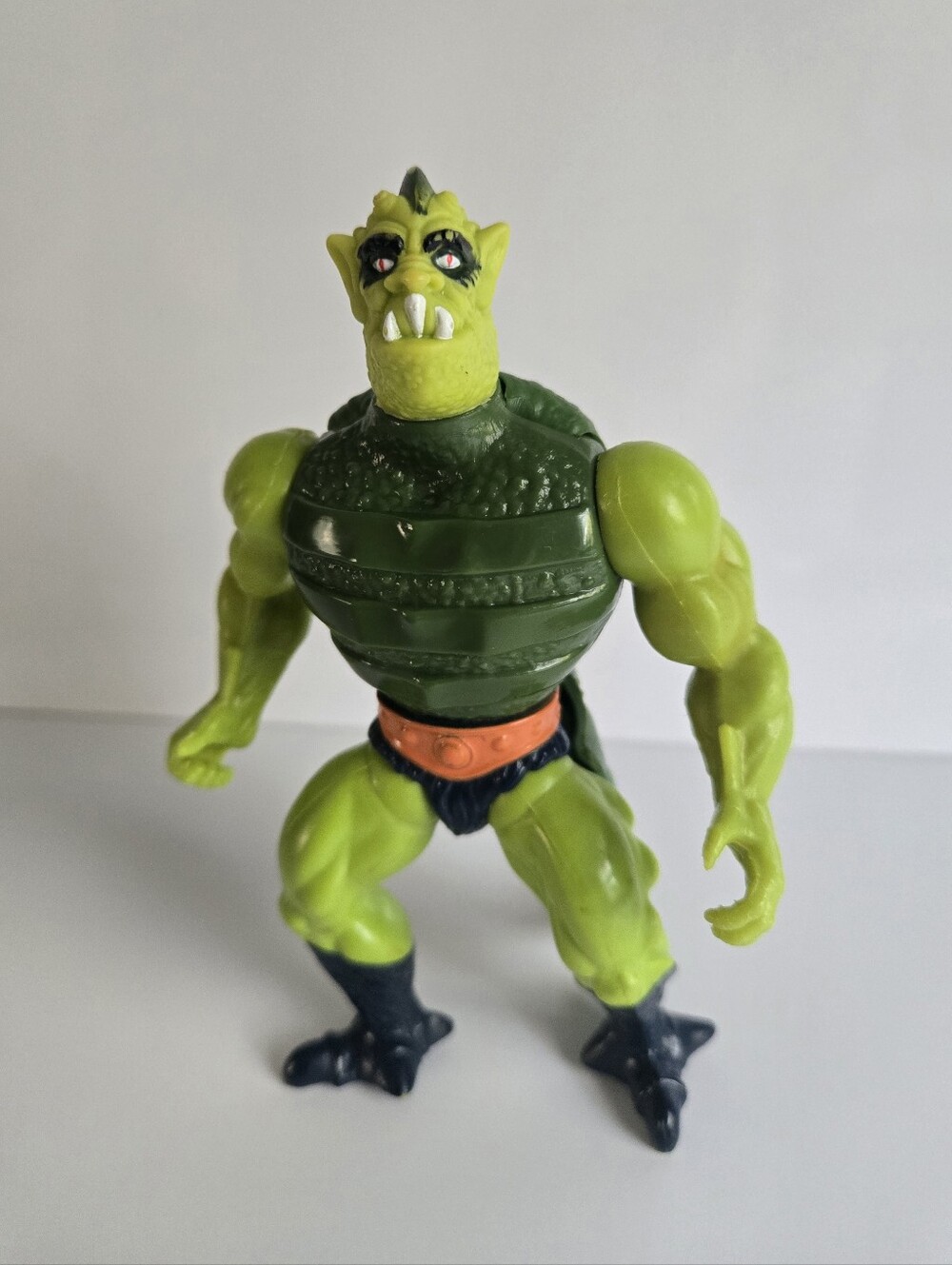 He-Man Masters Universe MOTU Whiplash Action Figure Vtg